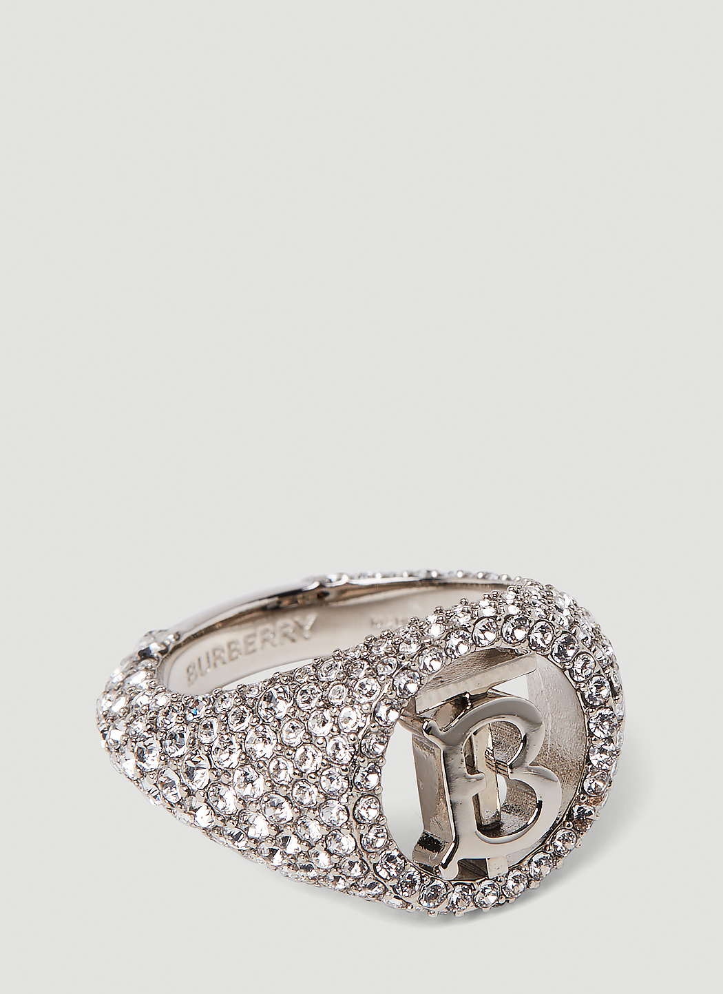 TB Pave Signet Ring