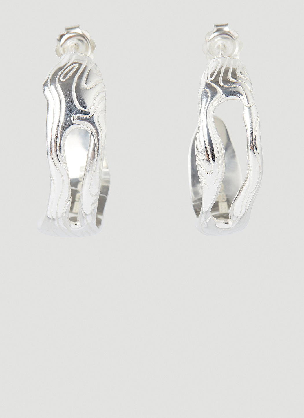 Globe Hoop Earrings